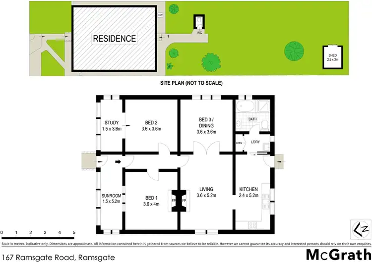 Floorplan of Homely house listing, 167 Ramsgate Road, Ramsgate NSW 2217