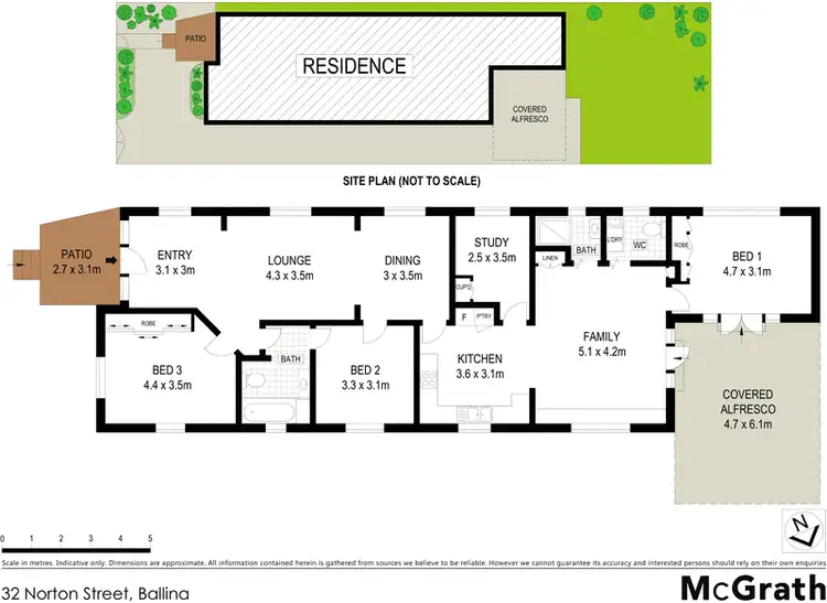 Floorplan of Homely house listing, 32 Norton Street, Ballina NSW 2478