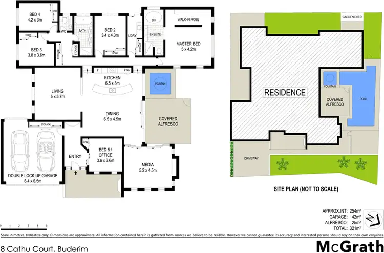Floorplan of Homely house listing, 8 Cathu Court, Buderim QLD 4556