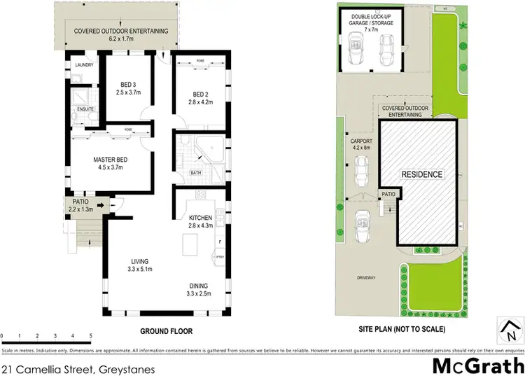 Floorplan of Homely house listing, 21 Camellia Street, Greystanes NSW 2145