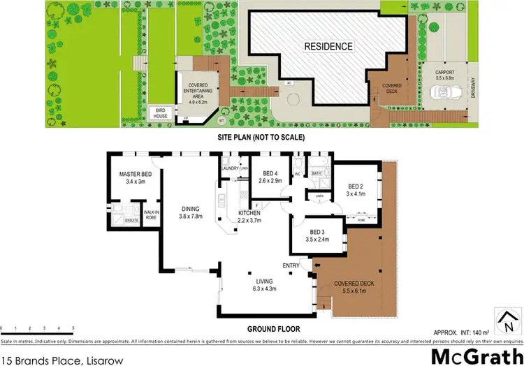Floorplan of Homely house listing, 15 Brands Place, Lisarow NSW 2250