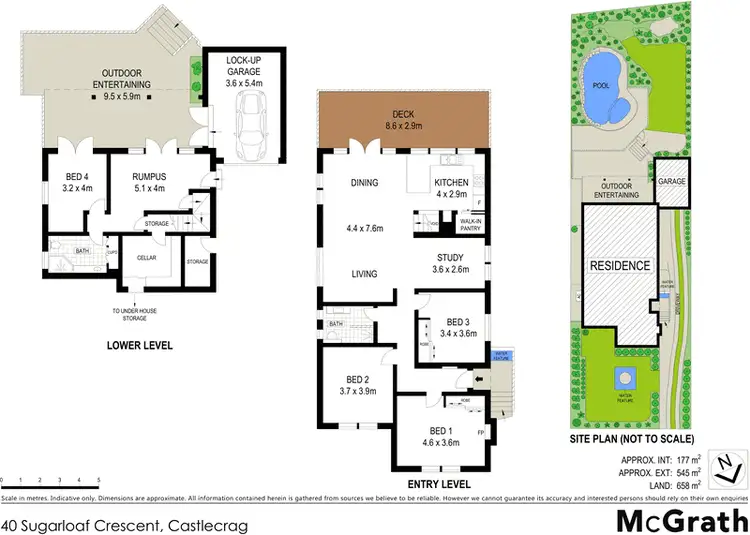 Floorplan of Homely house listing, 40 Sugarloaf Crescent, Castlecrag NSW 2068