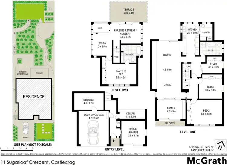 Floorplan of Homely house listing, 11 Sugarloaf Crescent, Castlecrag NSW 2068