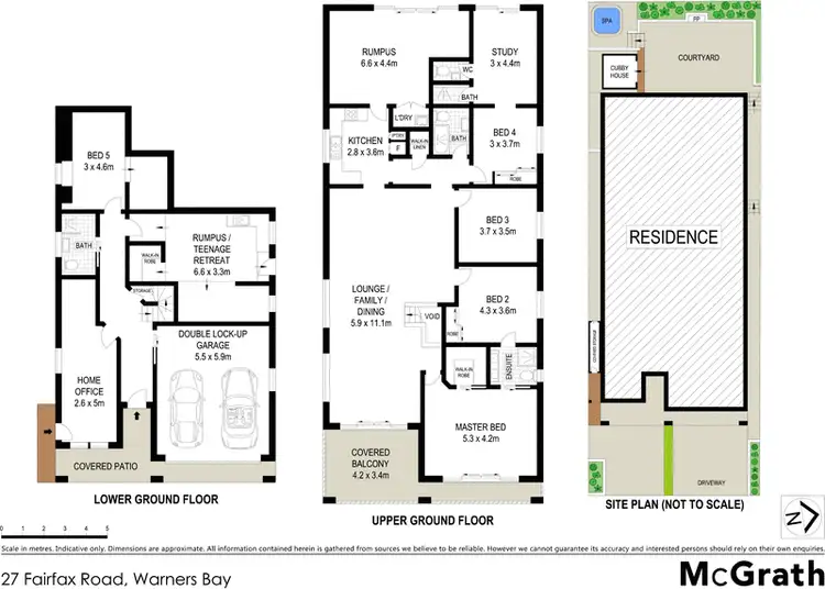 Floorplan of Homely house listing, 27 Fairfax Road, Warners Bay NSW 2282