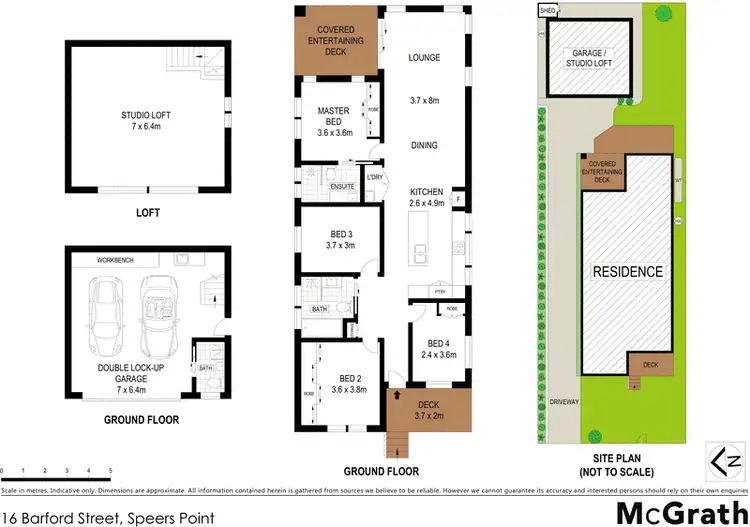 Floorplan of Homely house listing, 16 Barford Street, Speers Point NSW 2284