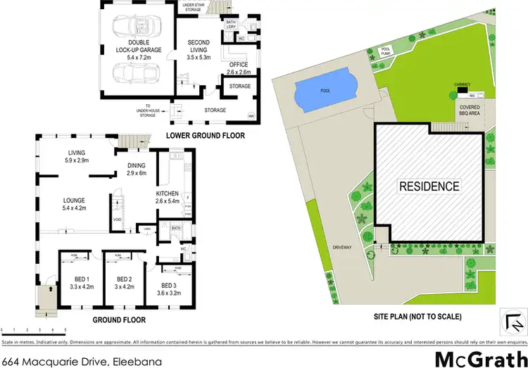 Floorplan of Homely house listing, 664 Macquarie Drive, Eleebana NSW 2282