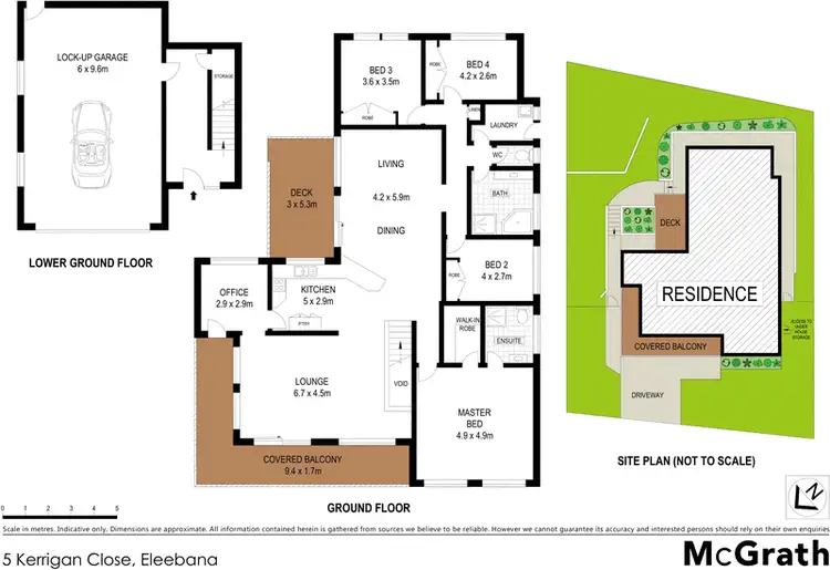 Floorplan of Homely house listing, 5 Kerrigan Close, Eleebana NSW 2282