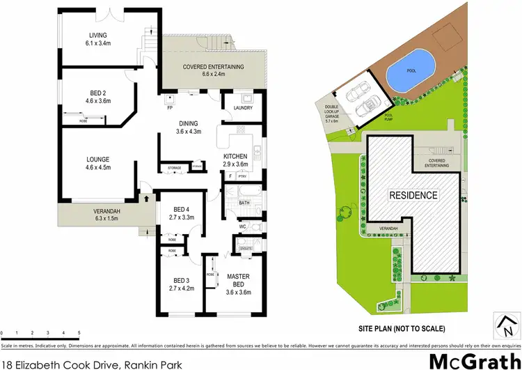 Floorplan of Homely house listing, 18 Elizabeth Cook Drive, Rankin Park NSW 2287