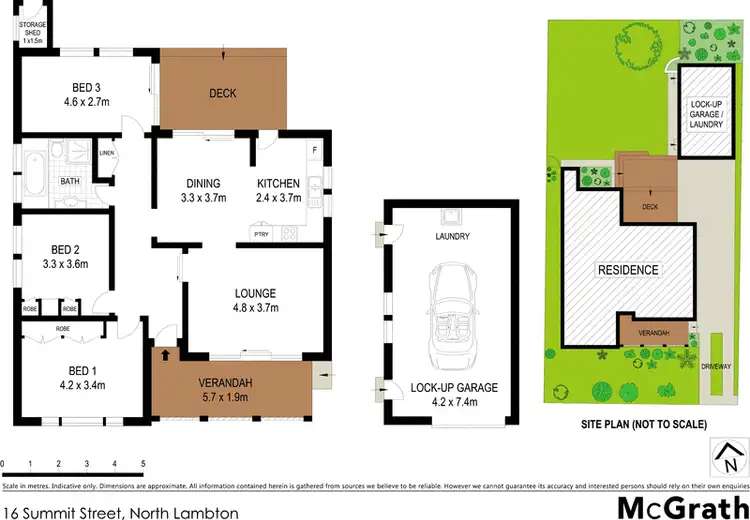 Floorplan of Homely house listing, 16 Summit Street, North Lambton NSW 2299