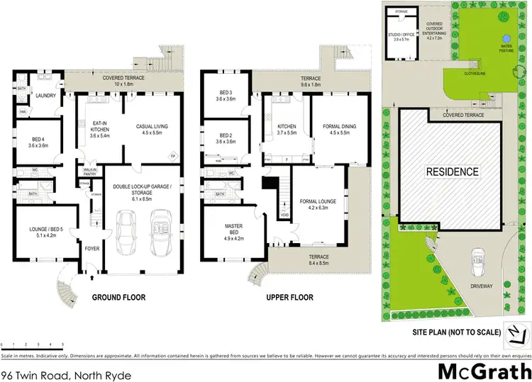 Floorplan of Homely house listing, 96 Twin Road, North Ryde NSW 2113