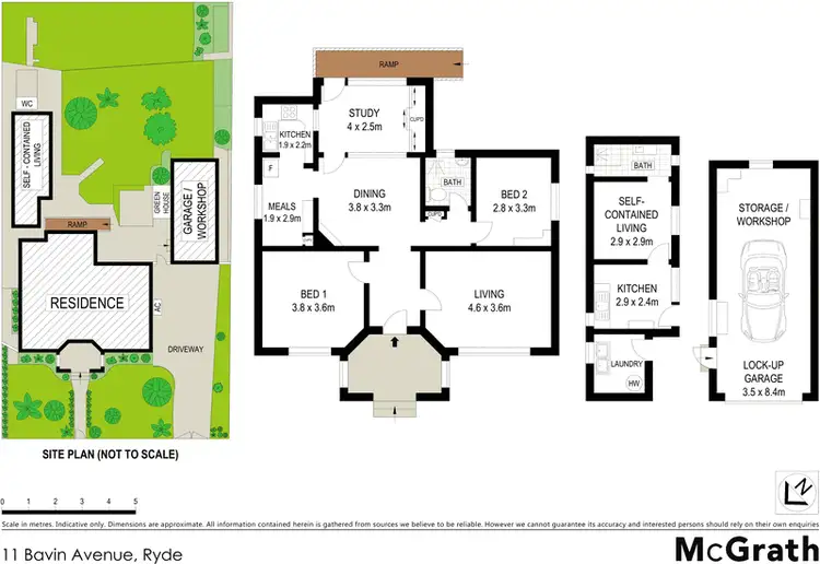 Floorplan of Homely house listing, 11 Bavin Avenue, Ryde NSW 2112