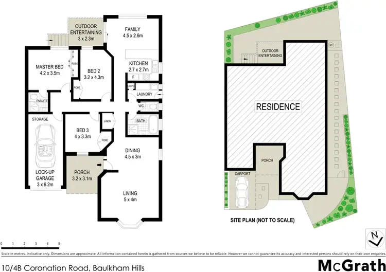 Floorplan of Homely villa listing, 10/4B Coronation Road, Baulkham Hills NSW 2153