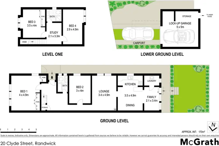 Floorplan of Homely apartment listing, 20 Clyde Street, Randwick NSW 2031