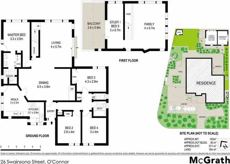 Floorplan of Homely house listing, 26 Swainsona Street, O'connor ACT 2602
