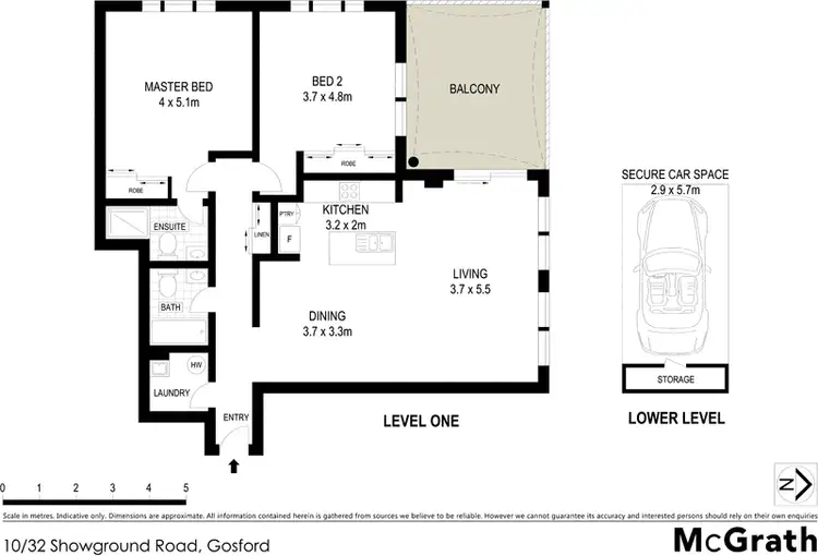 Floorplan of Homely apartment listing, 10/32 Showground Road, Gosford NSW 2250