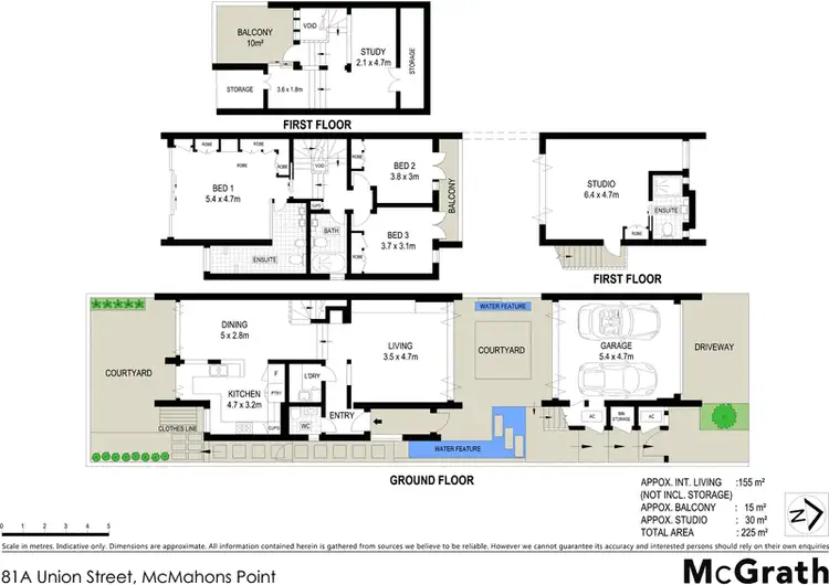 Floorplan of Homely house listing, 81A Union Street, Mcmahons Point NSW 2060