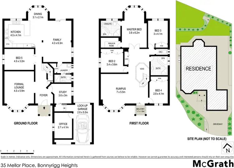 Floorplan of Homely house listing, 35 Mellor Place, Bonnyrigg Heights NSW 2177