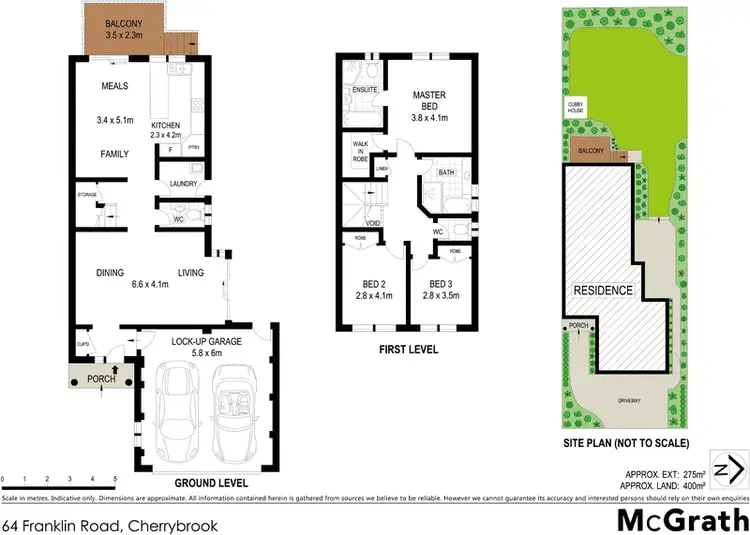 Floorplan of Homely house listing, 64 Franklin Road, Cherrybrook NSW 2126