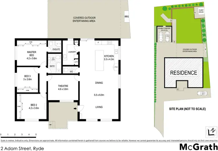 Floorplan of Homely house listing, 2 Adam Street, Ryde NSW 2112