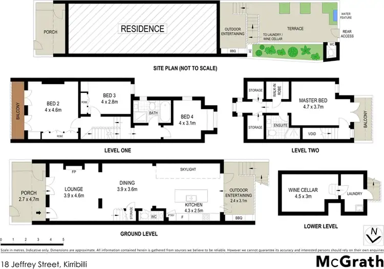 Floorplan of Homely house listing, 18 Jeffrey Street, Kirribilli NSW 2061