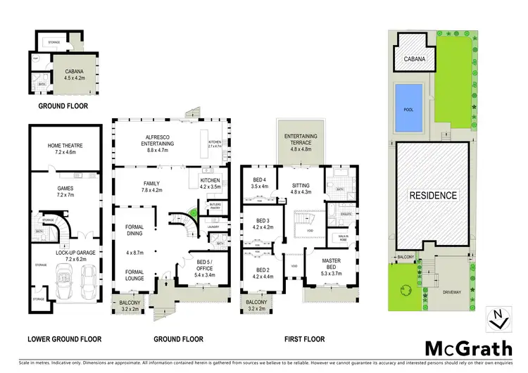 Floorplan of Homely house listing, 78 Tara Street, Sylvania NSW 2224