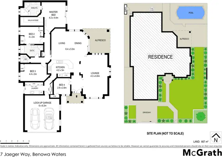 Floorplan of Homely house listing, 7 Jaeger Way, Benowa Waters QLD 4217