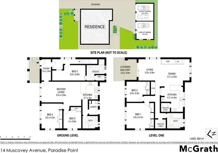 Floorplan of Homely house listing, 14 Muscovey Avenue, Paradise Point QLD 4216