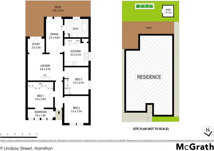 Floorplan of Homely house listing, 9 Lindsay Street, Hamilton NSW 2303