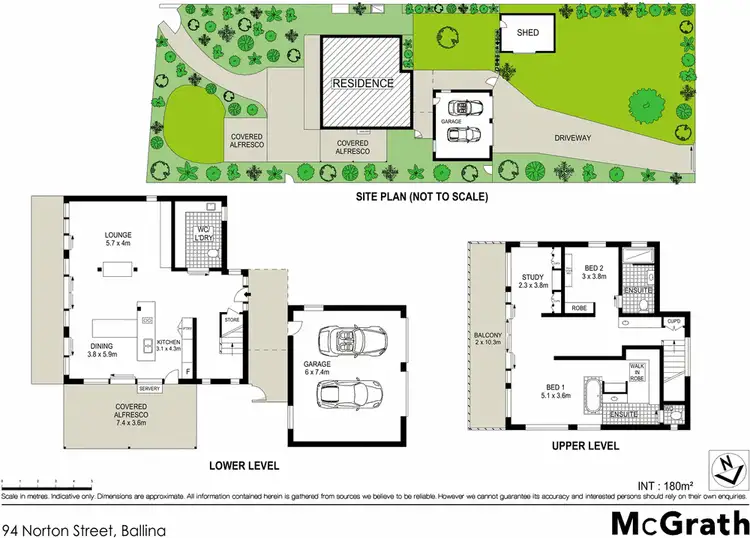 Floorplan of Homely house listing, 94 Norton Street, Ballina NSW 2478