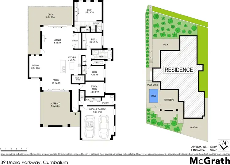 Floorplan of Homely house listing, 39 Unara Parkway, Cumbalum NSW 2478