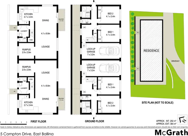 Floorplan of Homely house listing, 5 Compton Drive, East Ballina NSW 2478