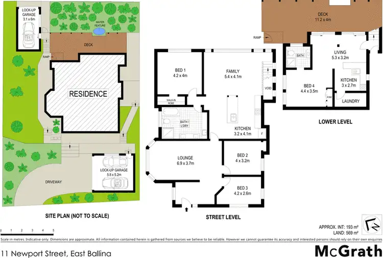Floorplan of Homely house listing, 11 Newport Street, East Ballina NSW 2478