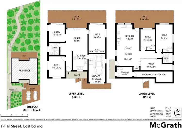 Floorplan of Homely house listing, 19 Hill Street, East Ballina NSW 2478