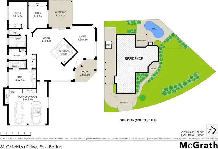 Floorplan of Homely house listing, 81 Chickiba Drive, East Ballina NSW 2478