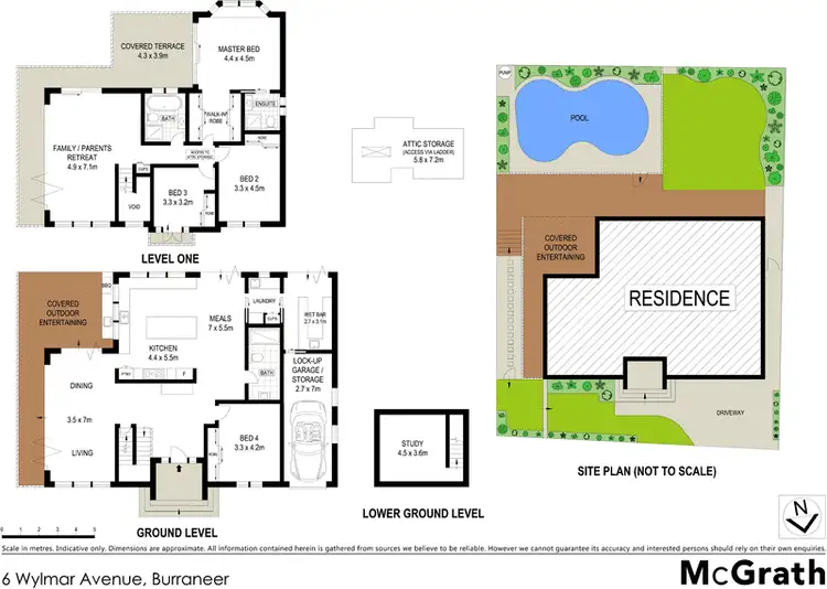 Floorplan of Homely house listing, 6 Wylmar Avenue, Burraneer NSW 2230