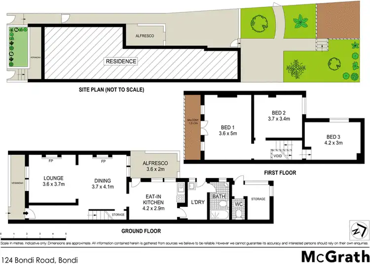 Floorplan of Homely house listing, 124 Bondi Road, Bondi NSW 2026