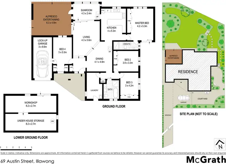 Floorplan of Homely house listing, 69 Austin Street, Illawong NSW 2234