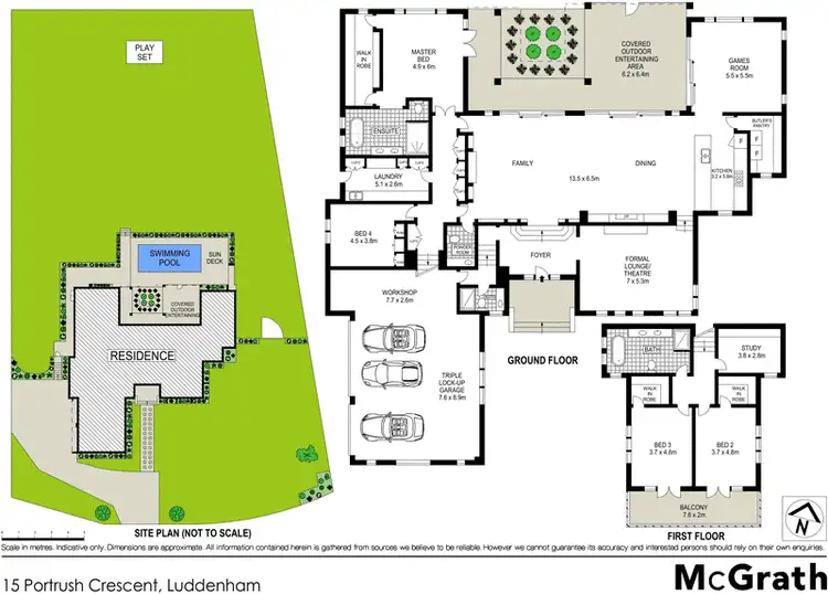 Floorplan of Homely house listing, 15 Portrush Crescent, Luddenham NSW 2745