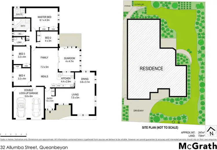 Floorplan of Homely house listing, 32 Allumba Street, Queanbeyan NSW 2620