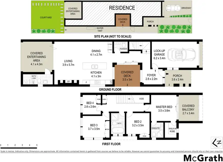 Floorplan of Homely house listing, Wangee Road, Greenacre NSW 2190