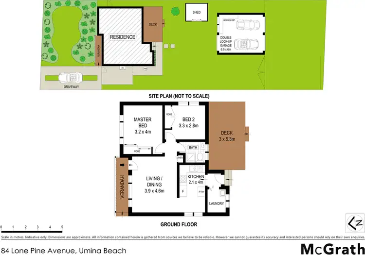 Floorplan of Homely house listing, 84 Lone Pine Avenue, Umina Beach NSW 2257