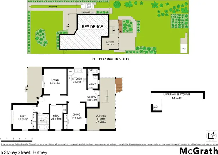 Floorplan of Homely house listing, 6 Storey Street, Putney NSW 2112