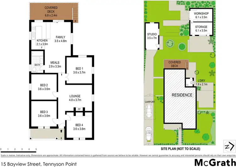 Floorplan of Homely house listing, 15 Bayview Street, Tennyson Point NSW 2111