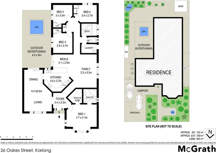 Floorplan of Homely house listing, 26 Oakes Street, Kariong NSW 2250