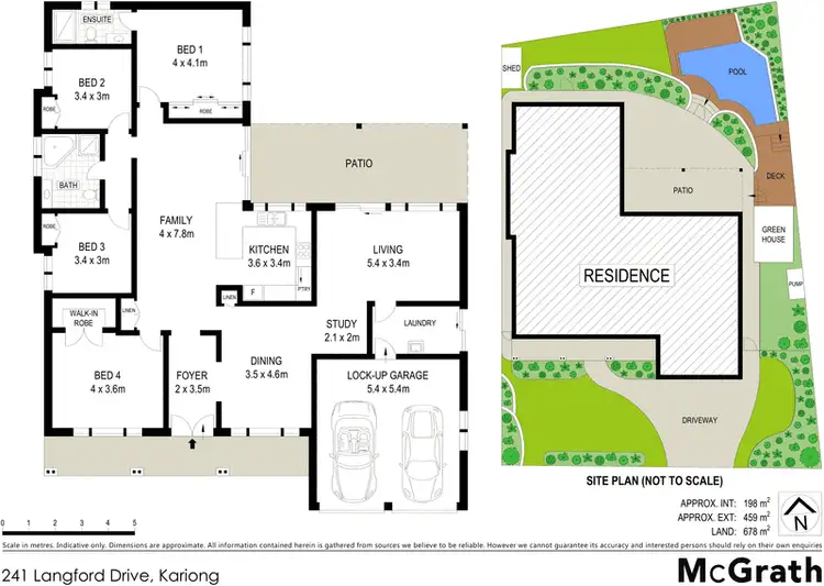 Floorplan of Homely house listing, 241 Langford Drive, Kariong NSW 2250