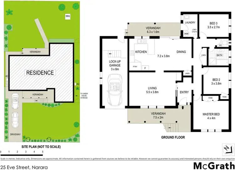 Floorplan of Homely house listing, 25 Eve Street, Narara NSW 2250