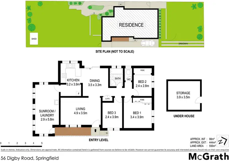 Floorplan of Homely house listing, 56 Digby Road, Springfield NSW 2250