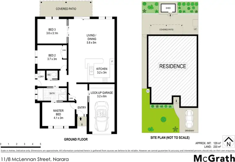 Floorplan of Homely villa listing, 11/8 McLennan Street, Narara NSW 2250