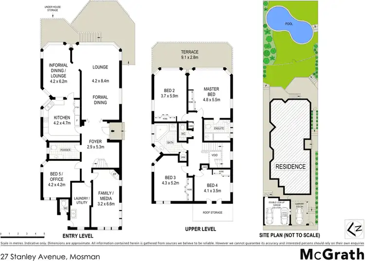 Floorplan of Homely house listing, 27 Stanley Avenue, Mosman NSW 2088