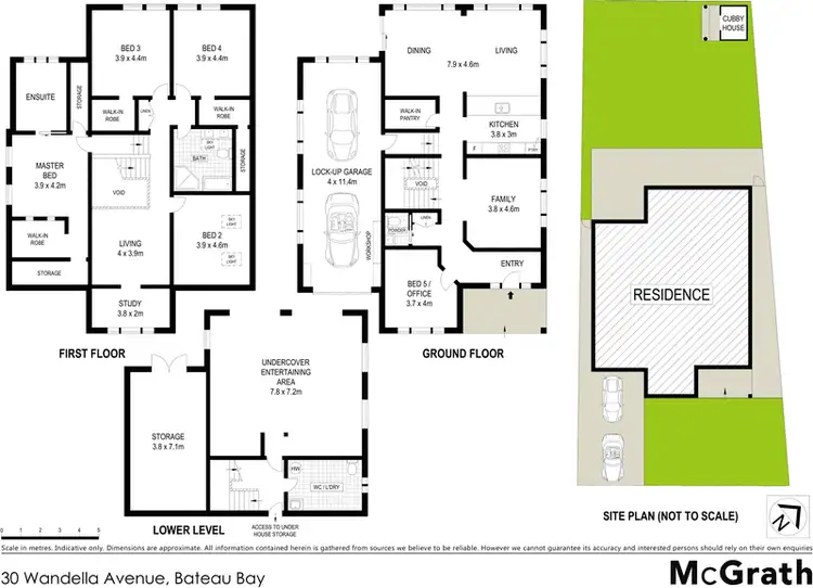 Floorplan of Homely house listing, 30 Wandella Avenue, Bateau Bay NSW 2261